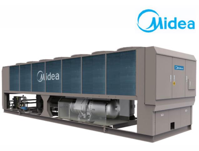 美的SHAF螺桿式冷風(fēng)熱泵機組彈簧隔震器